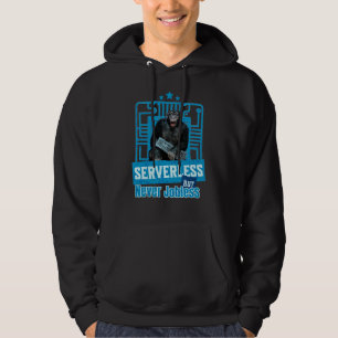 Serverloze Grappige Aap Ontwikkelaarshumor Hoodie