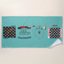 servet voor games met meerdere games strandlaken