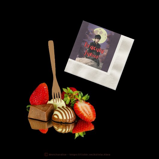 Servetten - Dracula Junior