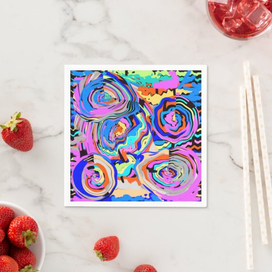 Servetten van het Document van de Cocktail van (Insitu)