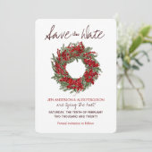 Serveurs de vacances Enregistrer la date Carte Mar (Debout devant)