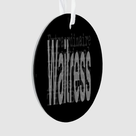 Serveuse Extraordinaire (devant)