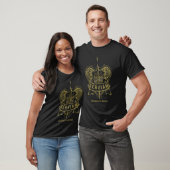 Serviam Will Serve Saint Michael Phrase Cath T-shirt (Unisex)