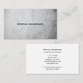 Service à domicile professionnel carte de visite h (Devant / Derrière)