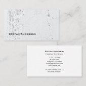 Service à domicile professionnel carte de visite h (Devant / Derrière)