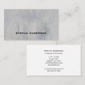 Service à domicile professionnel carte de visite h (Devant / Derrière)