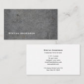 Service à domicile professionnel carte de visite h (Devant / Derrière)