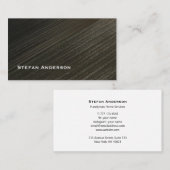 Service à domicile professionnel carte de visite h (Devant / Derrière)