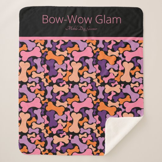 service animal de compagnie chien couverture polai (Devant)