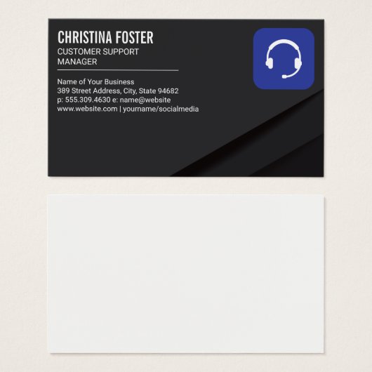 Service client | Ensemble de têtes (Devant & derrière)