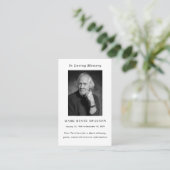 Service commémoratif Célébration du Carte photo de (Debout devant)