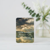 Service commémoratif Invitation Beautiful Lake Bea (Debout devant)