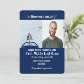 Service commémoratif Invitation Chien Équipe de tr (Debout devant)