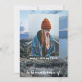 Service commémoratif Invitation Desert Mountain La (Devant)