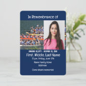 Service commémoratif Invitation Dragon Boat Rower (Debout devant)