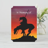 Service commémoratif Invitations Premières nations (Debout devant)