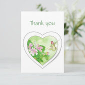 Service commémoratif Merci Aquarelle Hummingbird (Debout devant)