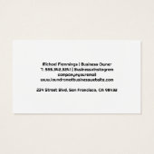 Service de blanchisserie en libre-service | Sèche- (Dos)