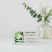 Service de Carte de visite avec chat Siamese (Debout devant)