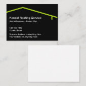 Service de couverture simple Grands Cartes de visi (Devant / Derrière)