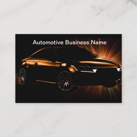 Service de détail Coolest Automotive Cartes d'affa (Devant)