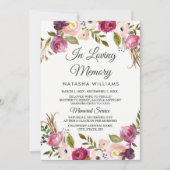 Service de Faire-part botanique Floral (Devant)