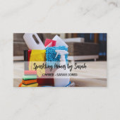 service de nettoyage à domicile cartes de visite n (Devant)