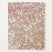 Service de nettoyage de l'or rose Carnet de rendez (Dos)