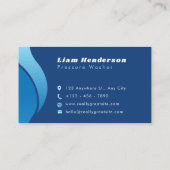 Service de nettoyage des Cartes de visite de lavag (Dos)