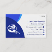 Service de nettoyage des Cartes de visite de lavag (Dos)