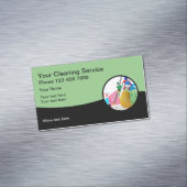 Service de nettoyage local Magnet Carte de visite  (In Situ)