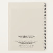 Service de nettoyage pastel violet Rendez-vous (Dos)