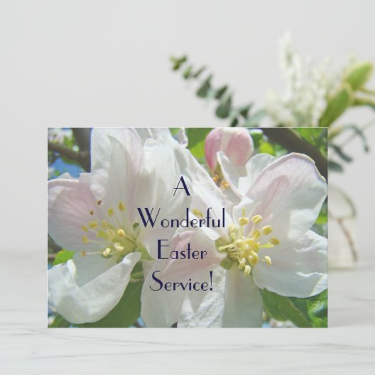 Service de Pâques Programmes d'invitation Église F (Debout devant)