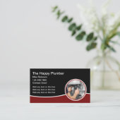 Service de plomberie moderne modifiable Cartes de  (Debout devant)