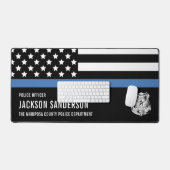 Service de police personnalisé Ligne bleue (Clavier et souris)