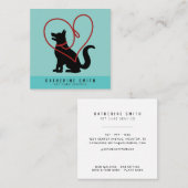 Service de pose pour animaux de compagnie Carte de (Devant / Derrière)