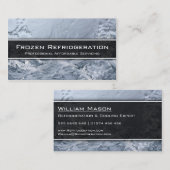 Service de refroidissement professionnel - Carte d (Devant / Derrière)