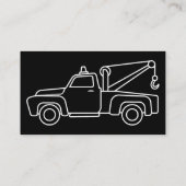 Service de remorquage automobile Cartes de visite (Dos)