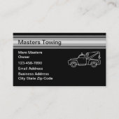 Service de remorquage automobile Cartes de visite (Devant)