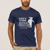 Service de réparation papa Drôle Graphic T-Shirt D (Devant)