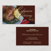 service de restauration carte de visite (Devant / Derrière)