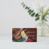 service de restauration carte de visite (Debout devant)