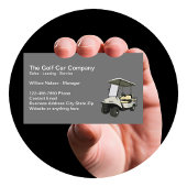 Service de vente de panier de golf Cartes de visit