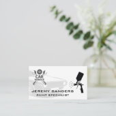 Service de voiture | Carte de visite du service de (Debout devant)