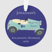 Service de voiturette 5 ¢ Nom Date Lieu No Gas (devant)