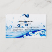 Service dentaire dentaire Orthodontiste Carte de v (Dos)