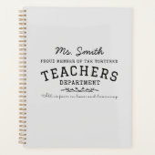 Service des enseignants torturés Planificateur per (Devant)