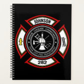 Service d'incendie AJOUTER LE NOM Pompier Insigne  (Devant)