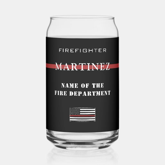 Service d'incendie de la ligne rouge mince (Recto)