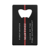 Service d'incendie de la ligne rouge mince (Devant)